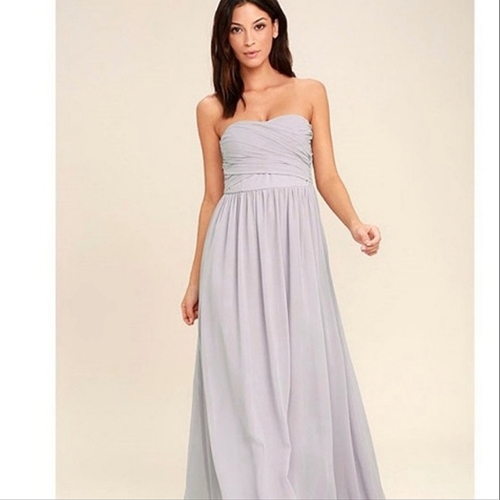 Lulu's Midnight Serenade Maxi Dress